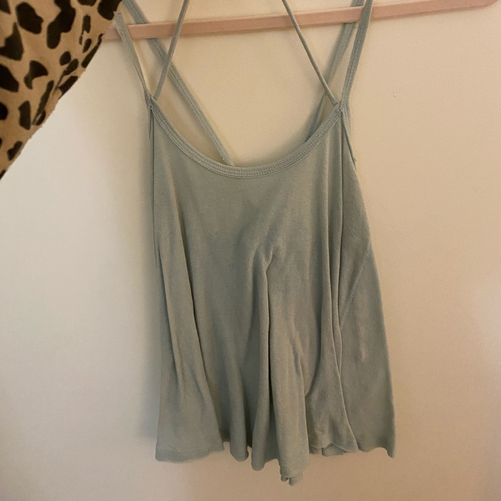 Free people light blue top